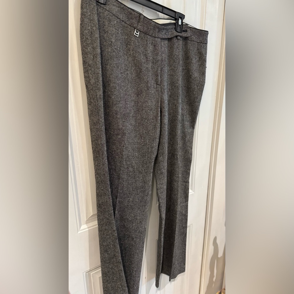 MICHAEL Michael Kors Gray Straight Leg Pants